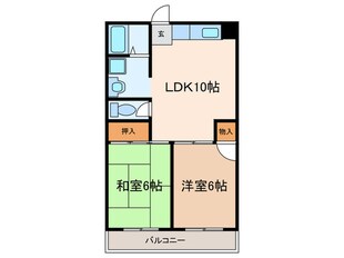 アルシオーネ塚口の物件間取画像